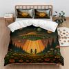 Digital Printing Quilt Cover Set Quilt Cover and Pillowcase No Bed Sheet Cartoon Animal Print Quilt Cover