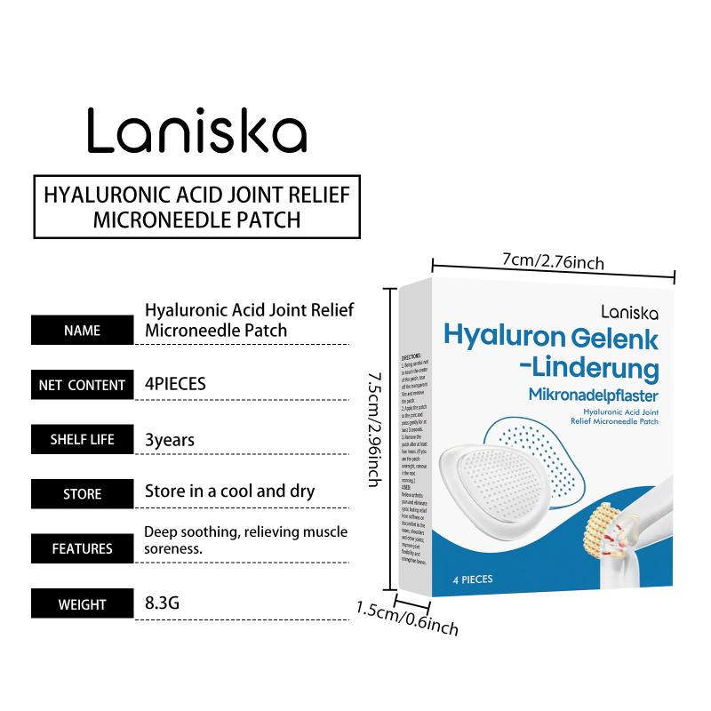 Laniska Joint Care Patch Nourishing Patch For Joint Health, Suitable For Sports And Fitness, Gentle Maintenance For Knee Joints