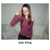 The Pink Slim FiT STripe One Shoulder Long Sleeve T shirT