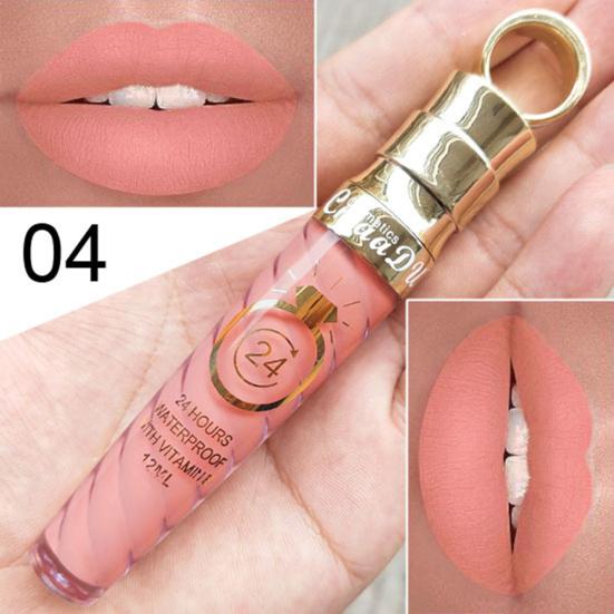 Lip Tint Gloss Tekutá rtěnka Voděodolný hydratační make-up