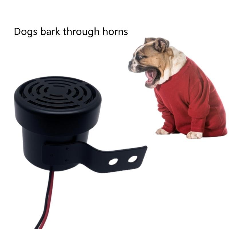 U75F Dog Bark Horn Reversing Horn Universal Fit 12V to 80V Motorcycle Truck Accessory