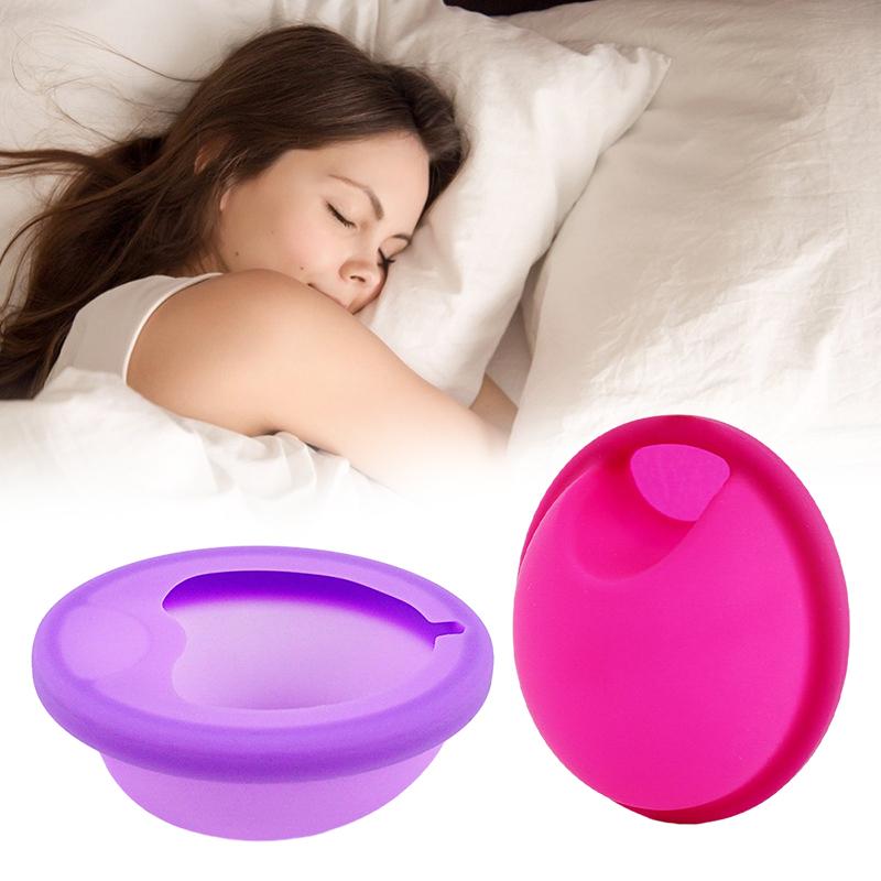 1Pcs Silicone Flat Fit Design Extra Thin Reusable Silicone Menstrual Disc For Women Menstrual With Pull Tab Sterilizing