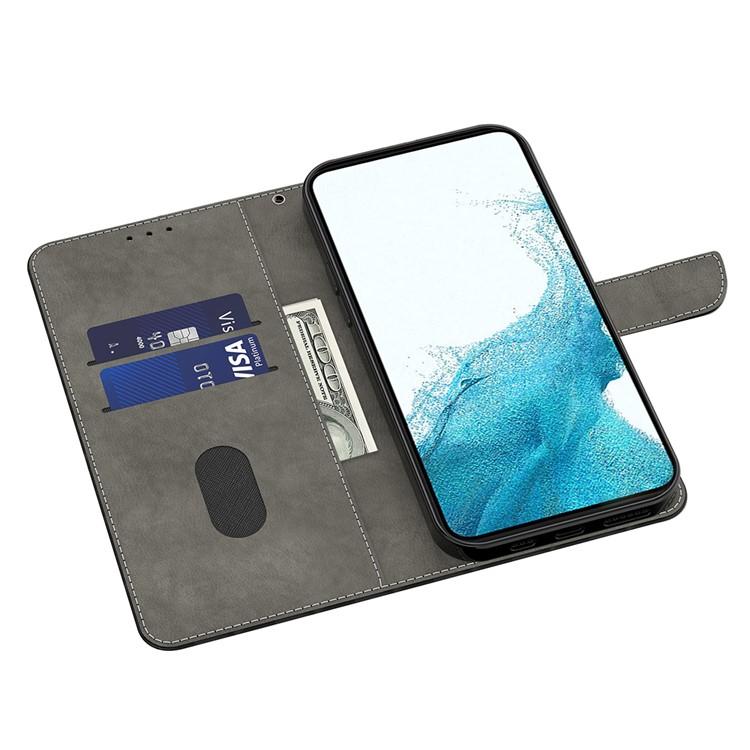 For Xiaomi Redmi Note 13 4G Case Pattern Printed Protective Cover TPU+PU Leather Flip Phone Case