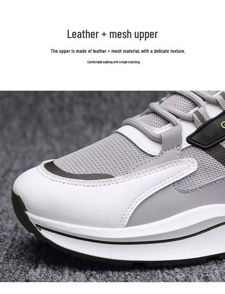 Men's Autumn Fashion Mesh Breathable Running Sneakers and Casual Shoes