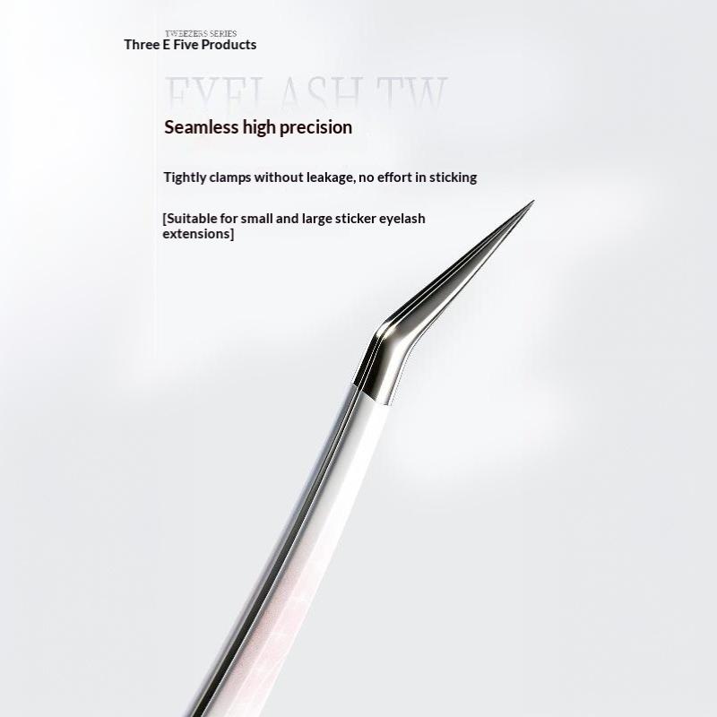 Stainless Steel Curved Tweezers Anti-static High Precision 1Pcs for DIY Sticker Craft Jewelry Repair Handicraft Work
