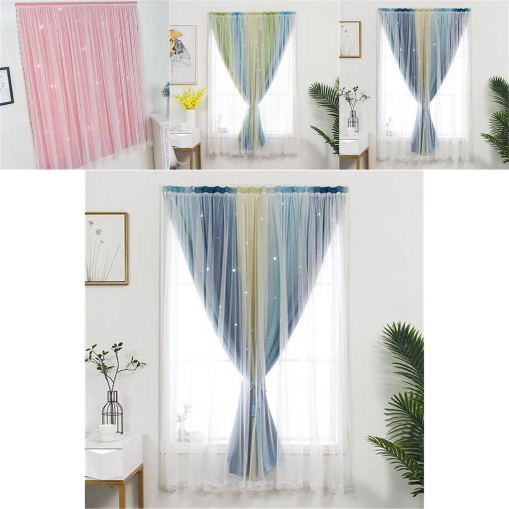 Elegant Opaque Self-adhesive Curtains For Enhanced Privacy In Bedrooms