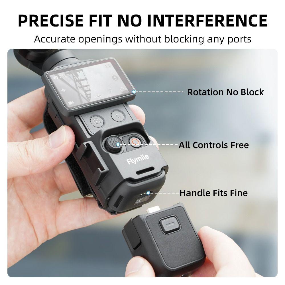Cold Shoe Expansion Hand Band Handle Cover for DJI Osmo Pocket 4 3 Gimbal Camera Accessories