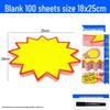 Large Viral Price Tag Sticker for Supermarket Fruit Advertising