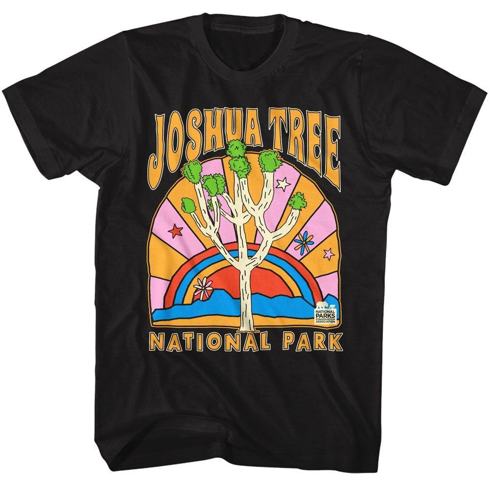 Joshua Tree Np Dark Black National Parks Brands Shirt XXL