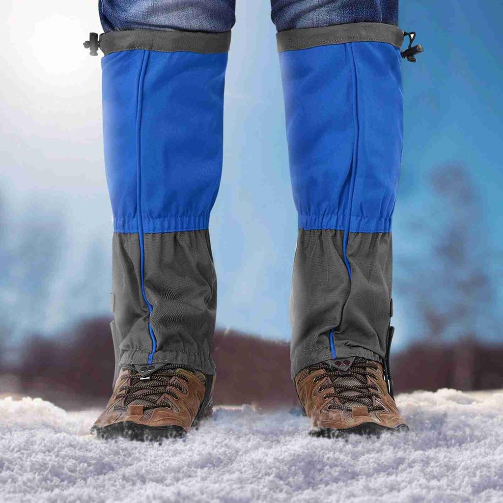 Pokrowce na buty zimowe 1 para Outdoor Wodoodporne Sportowe Wspinaczka Turystyka Nakładki na nogawki Pokrowce na buty zimowe dla dorosłych Nakładki na nogawki narciarskie