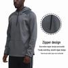 Men's Quick-Dry Outdoor Sports Hoodie for Running and Training - Loose Fit, Plus Size