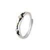 Tichia Der kleine Prinz S925 Sterling Silber Verstellbare Partnerringe - Kreatives Sternendesign