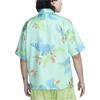 Nike Dri-Fit Plant Print Quick-Dry Short Sleeve Shirt Men Tops Rising-Teal FQ0348-349