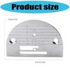 Sewing Machine Presser Foot Plate Cover Sturdy Metal Throat Plate With Ergonomic Treadles For Home Crafting