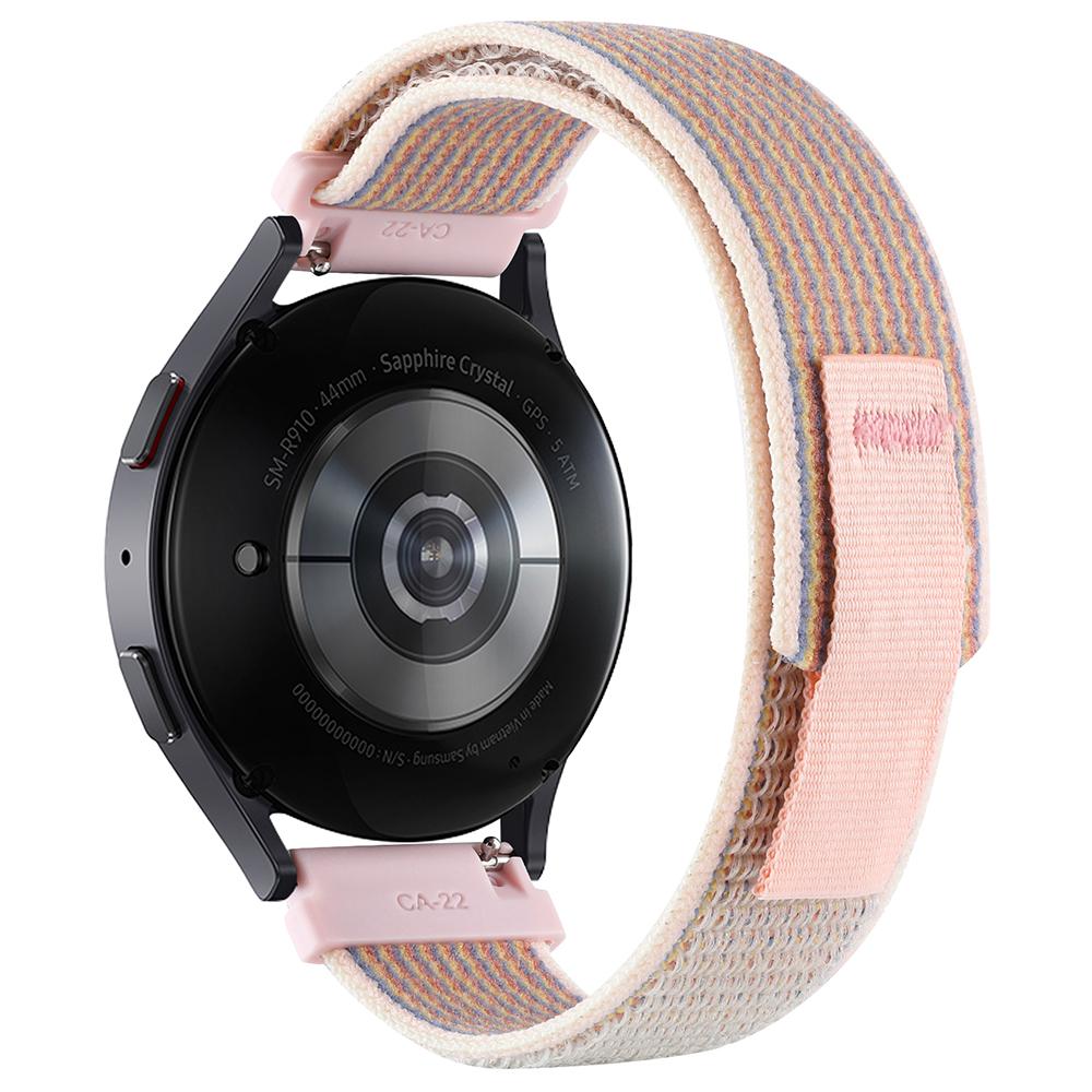 KALEBOL KLB-YJNLHH-001 For Samsung Galaxy Watch6/Watch6 Classic Nylon Straps 20mm Watch Band Loop Fastener