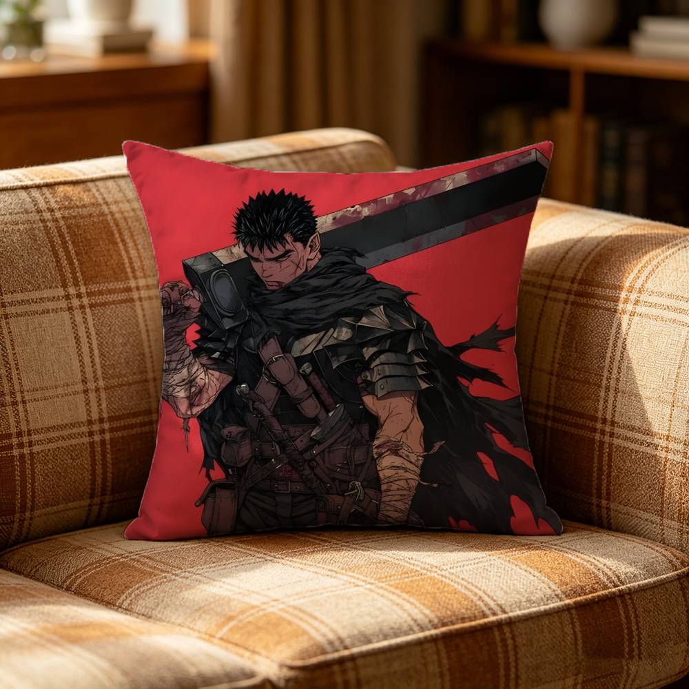 Berserk Hot Guts Blood Pillow Case Cushion Cover Throw Pillow Case For Car Sofa