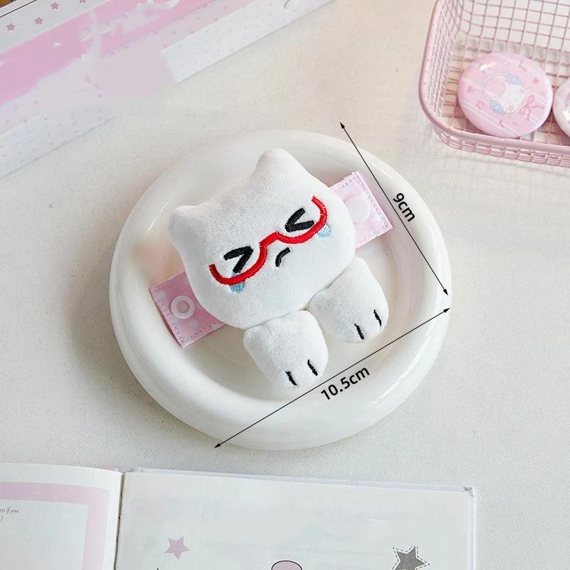 Cute Cartoon Doll Keychain Creative Cable Organizer Pendant Display Buckle Diy Jewelry Accessories & Bag Charm Pendant