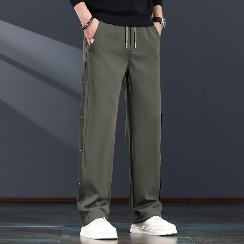 Men's American Retro Loose Straight-leg Sweatpants