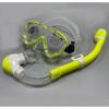 Snorkel Mask Set Adults Kids Anti-Fog Waterproof Diving Gear Large Frame
