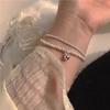 Stylish Doublelayered Pearl Bracelet For Women Fashionable Jewelry Highend