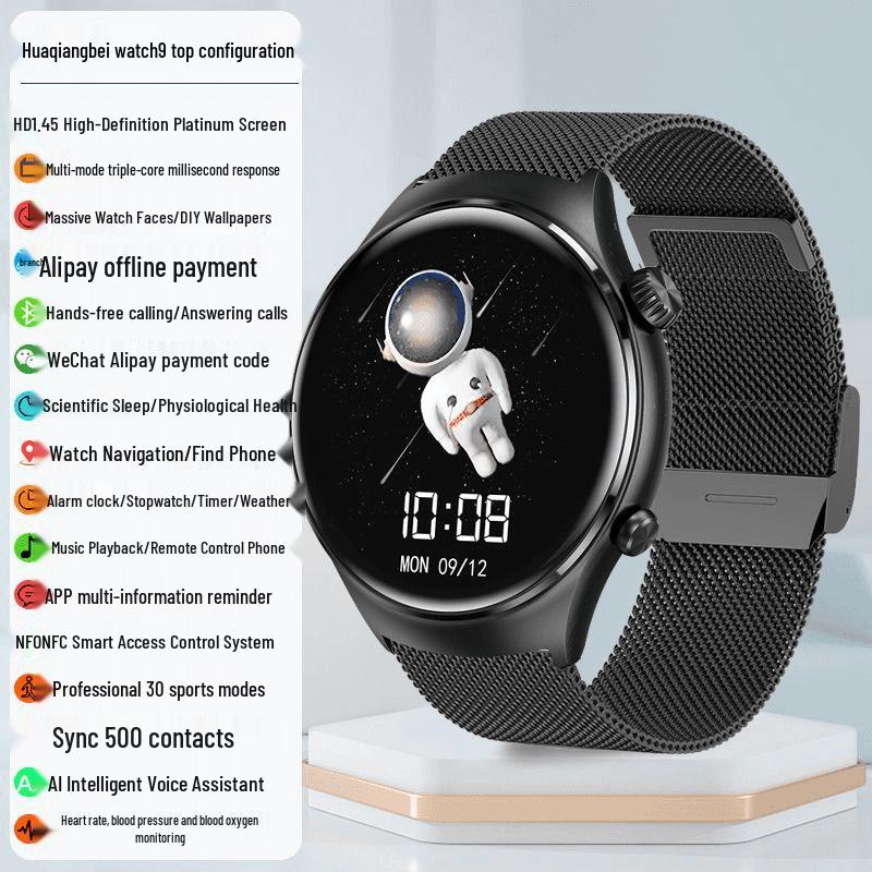 2025 GT3pro Smartwatch: Top-tier Black Tech with Call Function and Pedometer