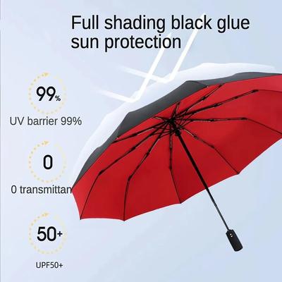 10-bone Double-layer Umbrella Outdoor Parasol Fully Automatic Opening and Closing of Windproof and Rainy Umbrella