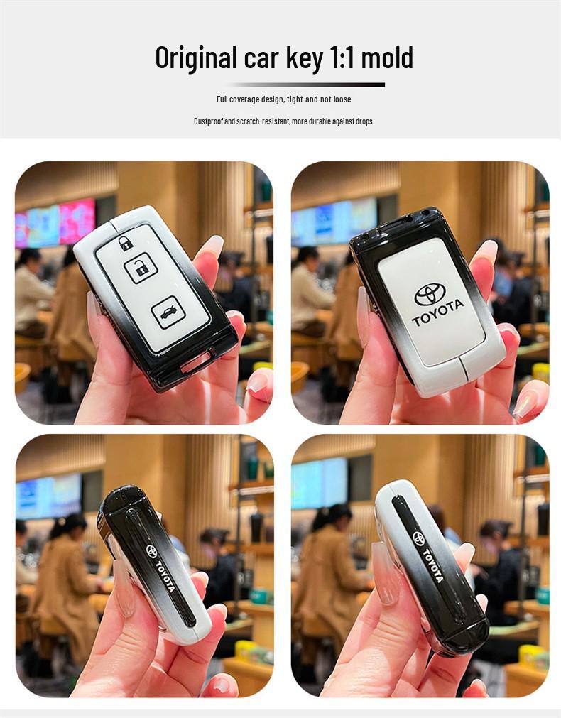 Toyota Camry Luxury Metal Key Cover (2024/2025 Ninth-Gen)