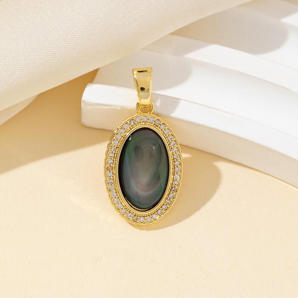 Shell Small Pendant Natural Shell Oval Pendant 28x14mm For Jewelry Making DIY Necklace Earrings Accessory