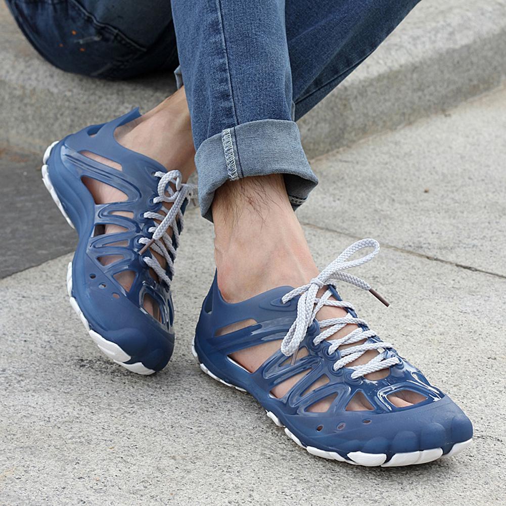 Men Sandals Fashion Plastic Sandals Summer Beach Shoes Water Shoes Slippers  купить недорого — выгодные цены, бесплатная доставка, реальные отзывы с  фото — Joom