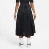 Nike X Sacai Collaboration Pleated Design Built-In Shorts Pleated Mid-Rise Loose Sports Long Skirt Women Skirts Black CZ4683-010