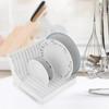 New Kitchen Bowl Dish Drying Rack Folding Household Storage Tableware  Organizer Home Gadgets Accessories