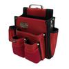 SK11 Takumi Temporary Frame Nail Pouch with Ink Pot Reinforced Inner Chisel Red Carpenter's Pocket, Large, Bottom, Pocket, Holder, (SC-11)