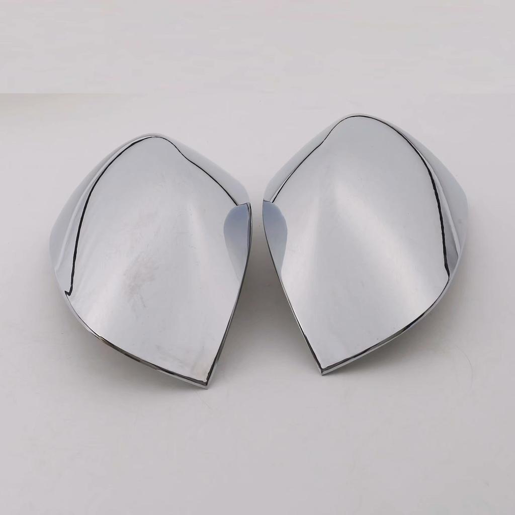 For Jeep Compass 2017 2018   ABS Chromed Side Door Rearview Mirror Cover Trims Back Up Mirror Accessories Car Styling