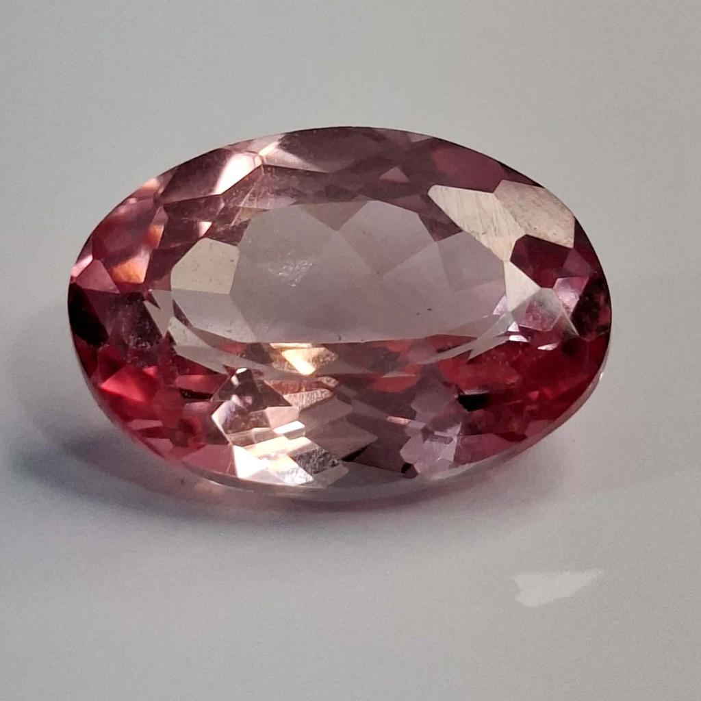 Natural Pink Morganite Oval Cut 6-8 Ct Fabulous Certified Loose Gemstone
