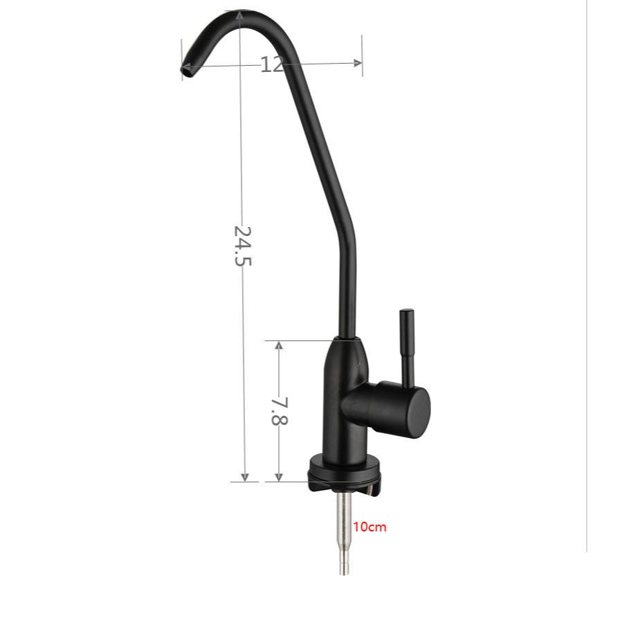 Stainless Steel RO Water Faucet Reverse Osmosis Water Filtration System Water Filter Faucet Kitchen Drinking Water Faucet