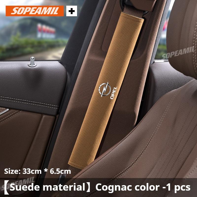 For Opel Astra Corsa Grandland Insignia Mokka Vectra GTC Tigra Vivaro Zafira Combo Crossland-X Car Seat Belt Shoulder Guard Pad