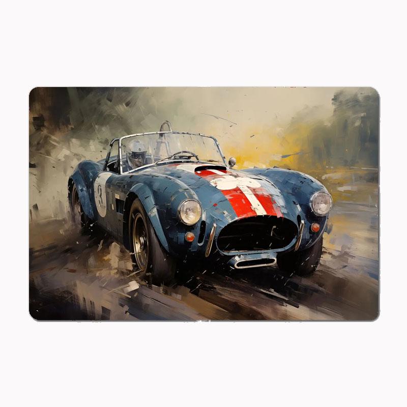 Shelby GT350 Boss Mustang Classic Cobra Racing Car Metal Poster Sign Club Mural Wall Art Plaque Tin Room Decoration Home Decor