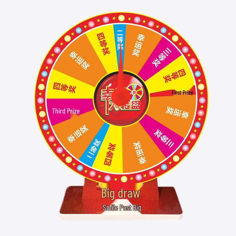 Tombolové kolo pro mateřskou školu - Zábavná otočná hra a učební pomůcka