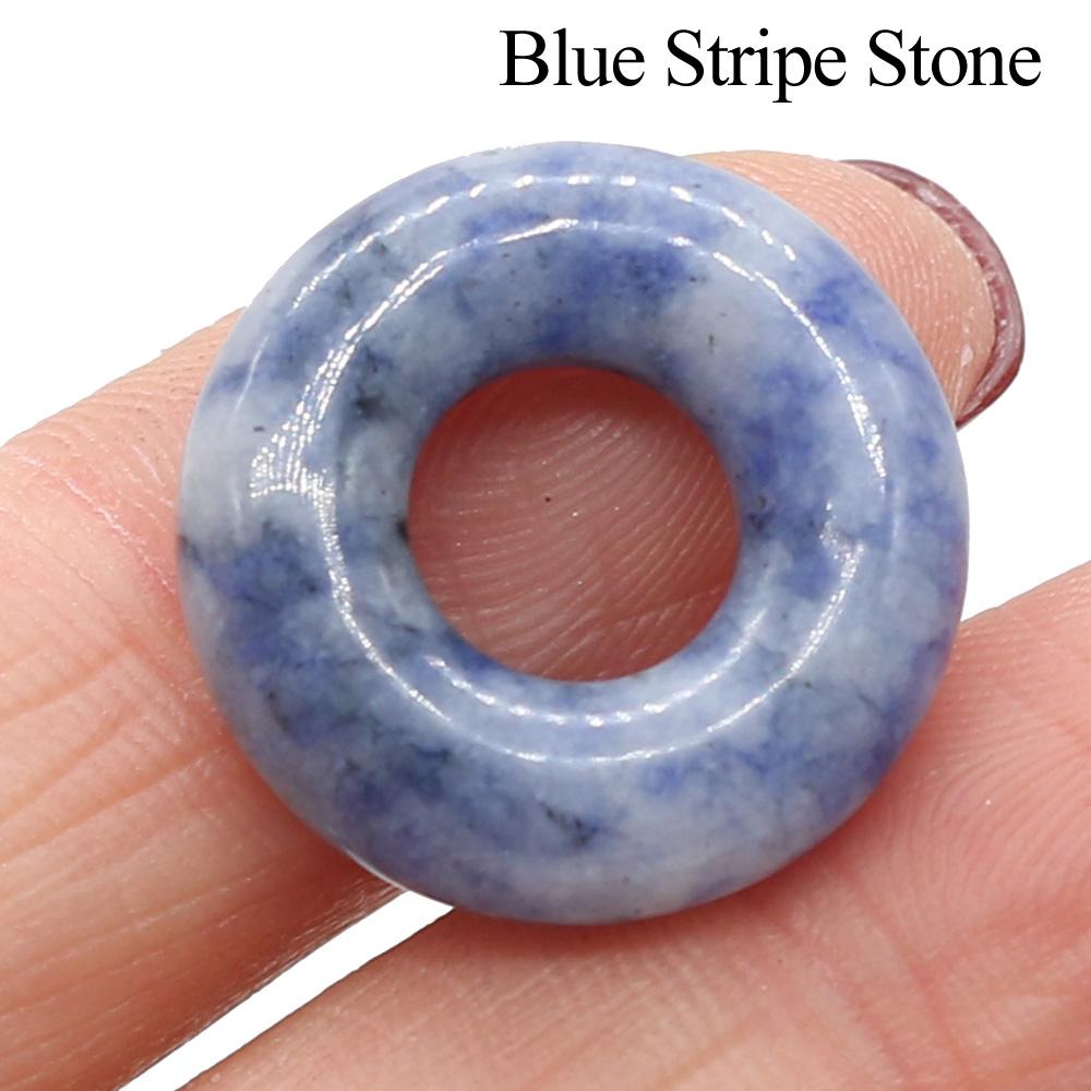 1ks korálky z přírodního kamene s velkým otvorem, reiki léčivý krystal křemen volné korálky pro výrobu šperků DIY náhrdelník klíčenka dekorativní doplňky 6×20 mm