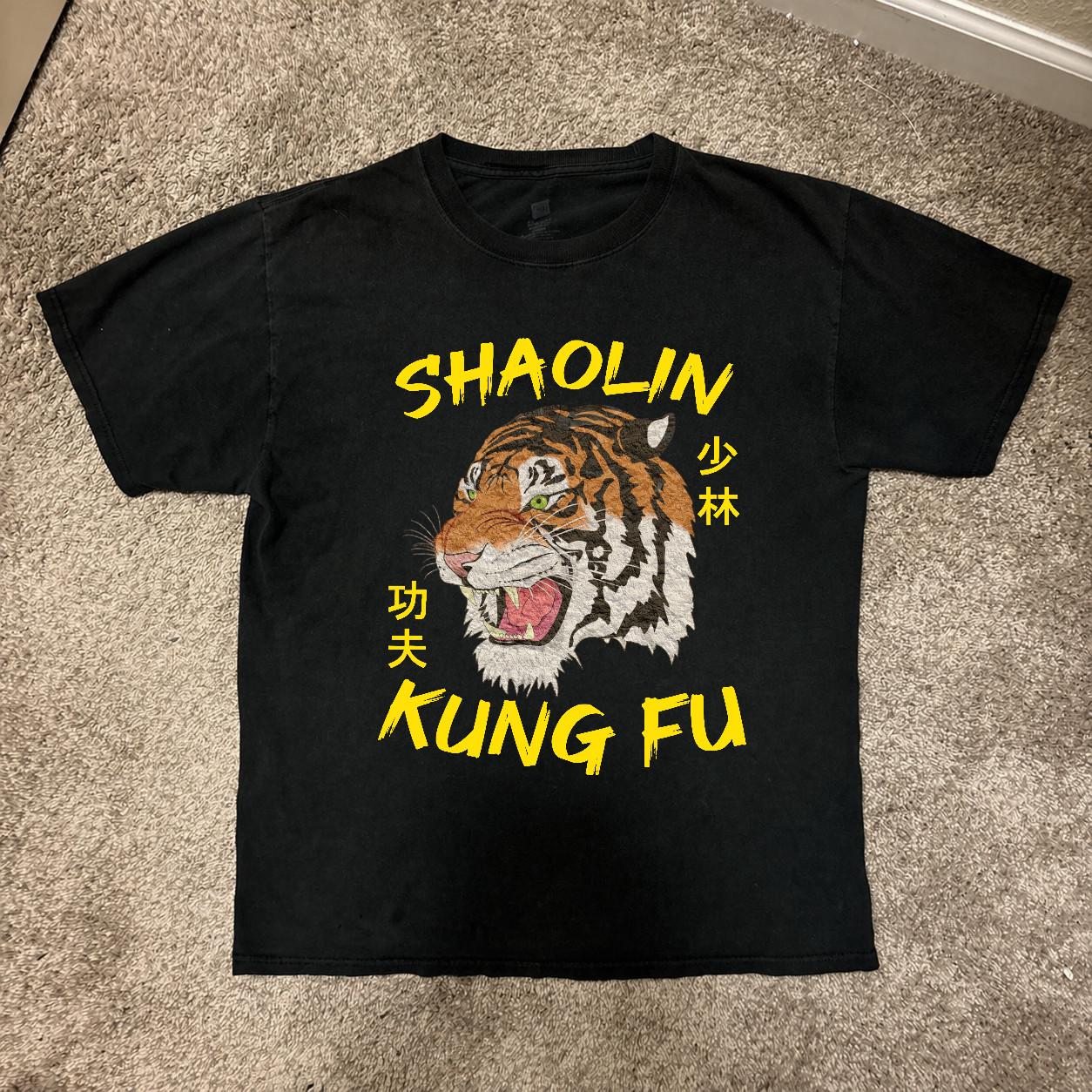 Limited Edition Shaolin Kung Fu Tiger Martial Arts T-Shirt S-3XL S разноцветный