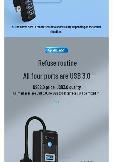 ORICO USB 3.0 4-Port Multi-Port Extension Adapter