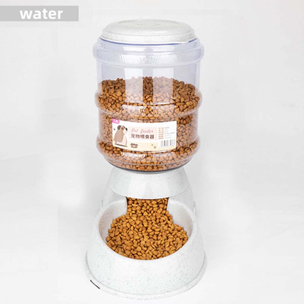 Automatic Pet Feeder 3.8L Large Capacity Pet Feeder and Water Dispenser Plastic Water Bottle Pet Supplies Bowl For Cats And Dogs