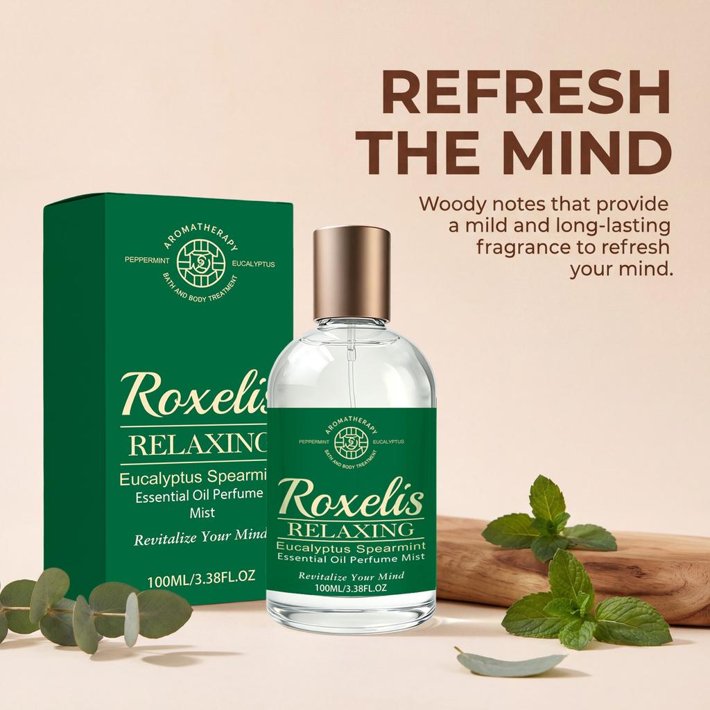 Eucalyptus Mint Fragrance Spray 100ml Fresh Scent Daily Travel Natural Aroma Mint Perfume