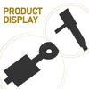 10 Sets Wall Clock Hands Replacement Wear-Resistant DIY Clock Pointer Parts for Vinyl Record Clocks Home Decoration