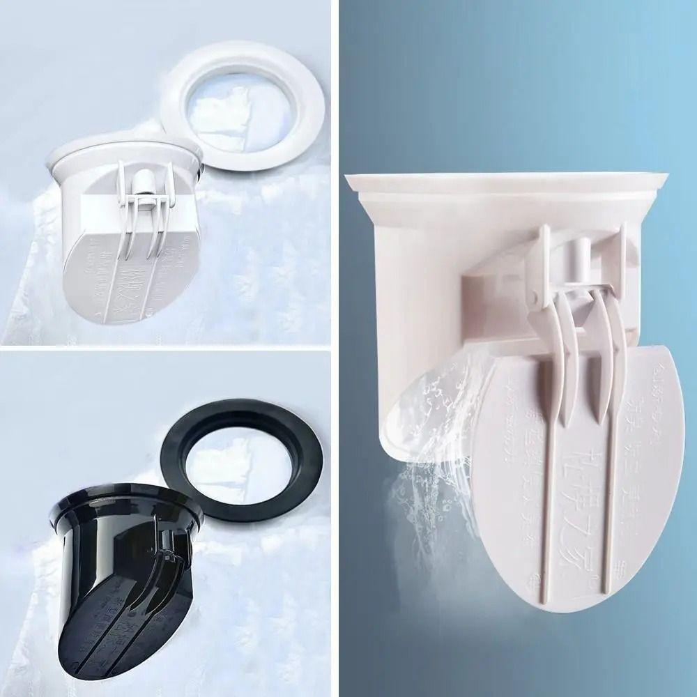 

Detachable Sealing Ring Smelly Bathroom Drains Deodorization Deodorize Stopper Anti-smell Plug білий