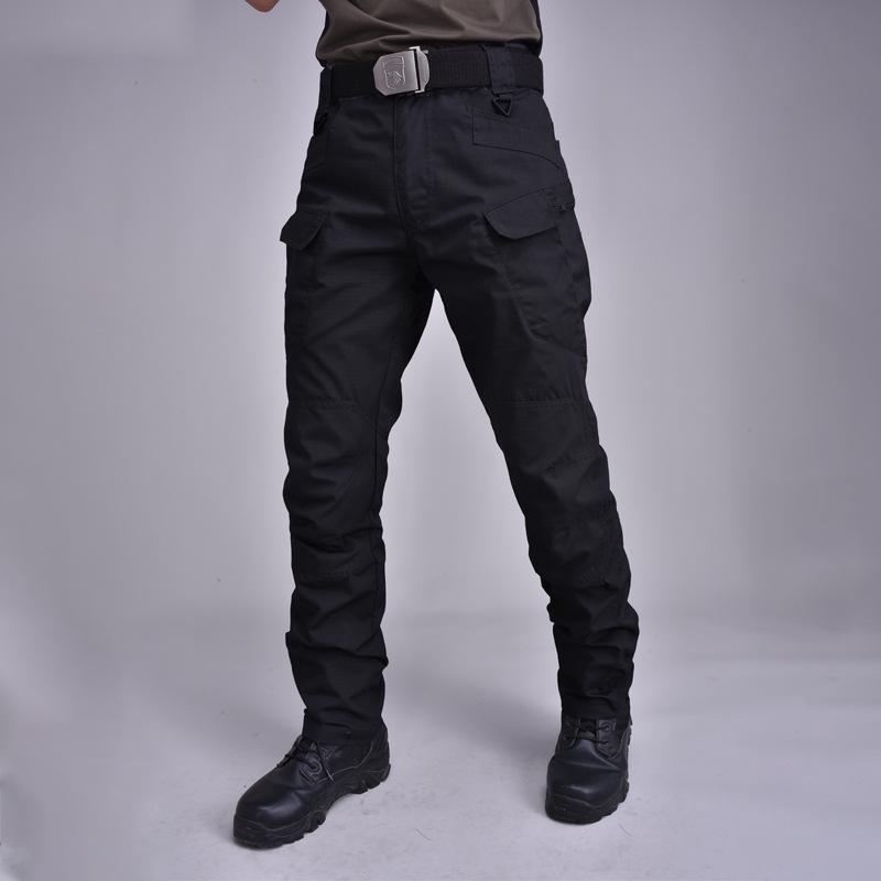 Men's IX7 Tactical Camouflage Pants: Quick-Drying, Waterproof, Wear-Resistant Outdoor Trousers for Hiking and Climbing