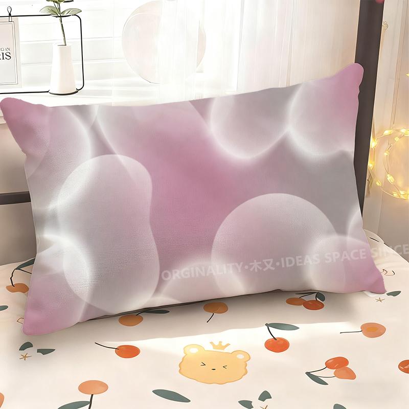 Colorful Bubble Patterned Pillowcase Suitable For Sofa Bedroom Car Pillow Cover Cushion Rectangular Back Cushion