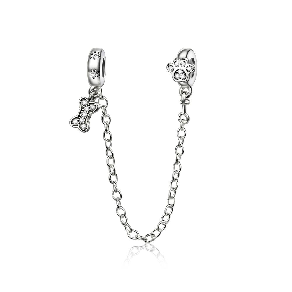 Lovely Copper Animal Teacup Dog Paw Print Cat Flower Fairy Pendant Fit Diy Bracelet Necklace Boutique Birthday Gift