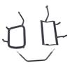 Motorcycle Saddlebag Conversion Bracket High Hardness Carbon Steel Saddlebag Support Bar Mount Bracket for MT800 MT 800