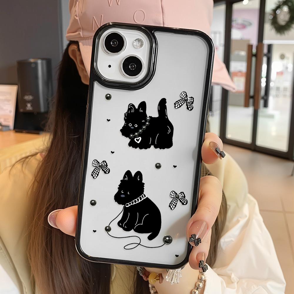 Acrylic Phone Case for iPhone 11 12 13 14 Pro 12 14 16 Pro Max for Samsung A16 A36 A56 S24 FE High-quality Painted Anti-fall Mobile Phone Case